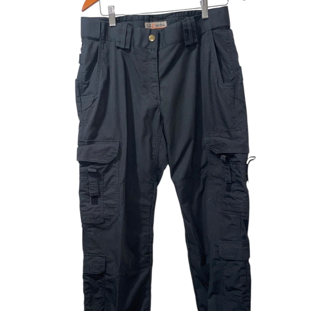Women's 5.11 Tactical Series Multi‎ Pocket Black EMS Cargo Pants 64369 Sz 12